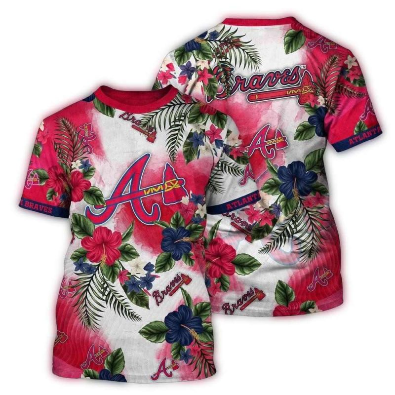 MLB Atlanta Braves 3D T Shirt Glamorous Tee For Sports Enthusiasts 1