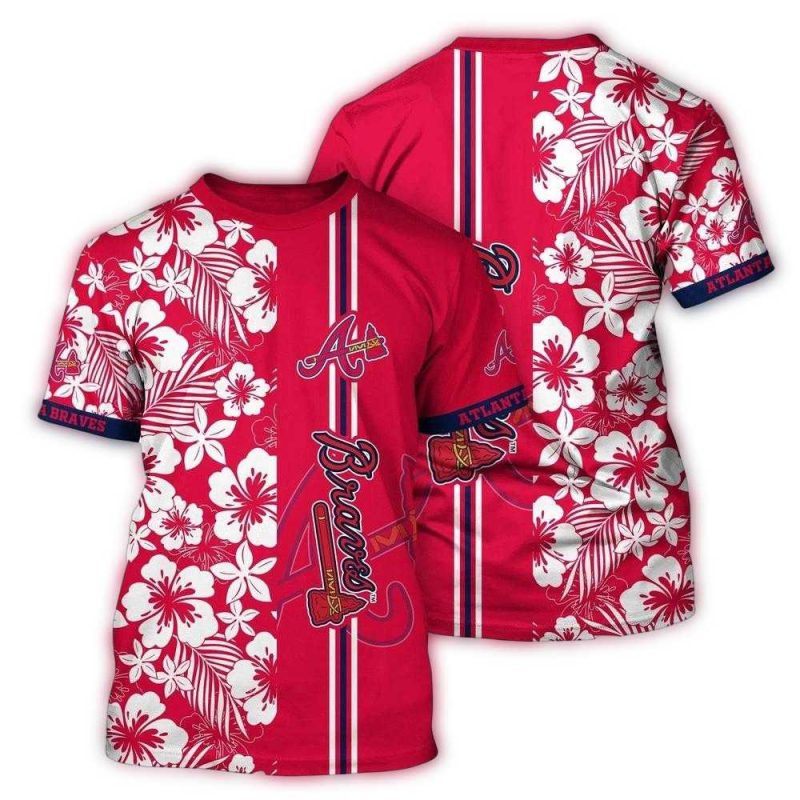 MLB Atlanta Braves 3D T Shirt Marvelous Impact For Sports Enthusiasts 1