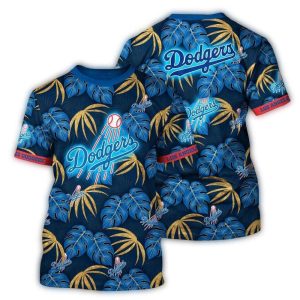 Los Angeles Dodgers All-Over Print T-Shirt - Stylish Fan Apparel