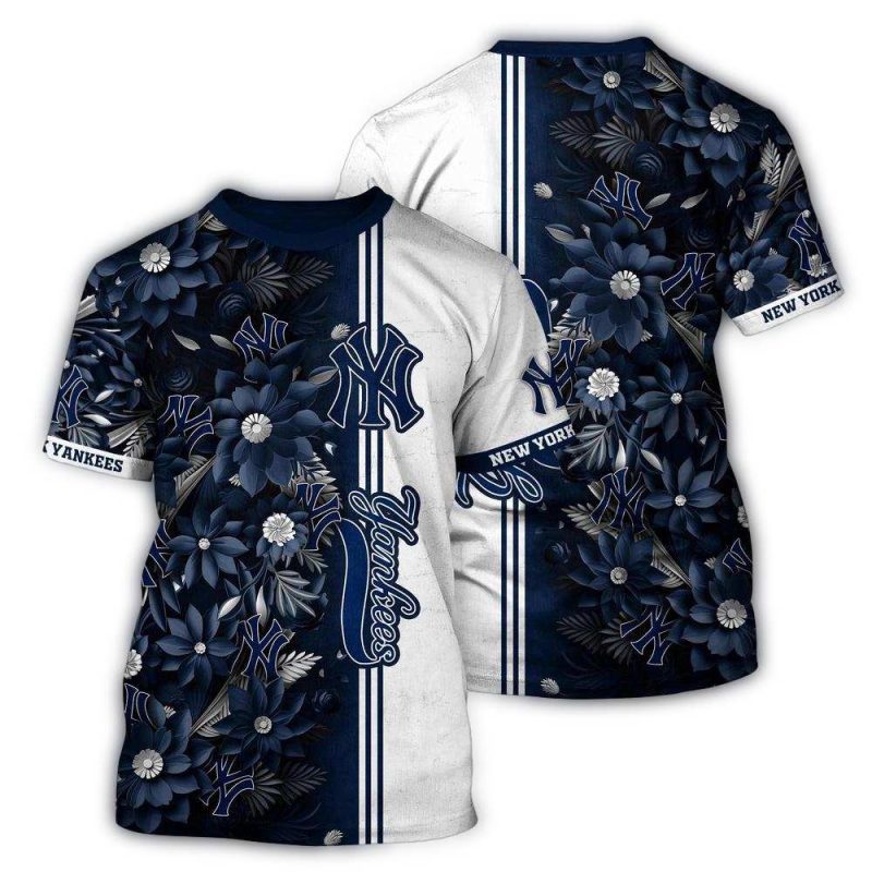 MLB New York Yankees 3D T Shirt Aloha Grand Slam For Sports Enthusiasts 1