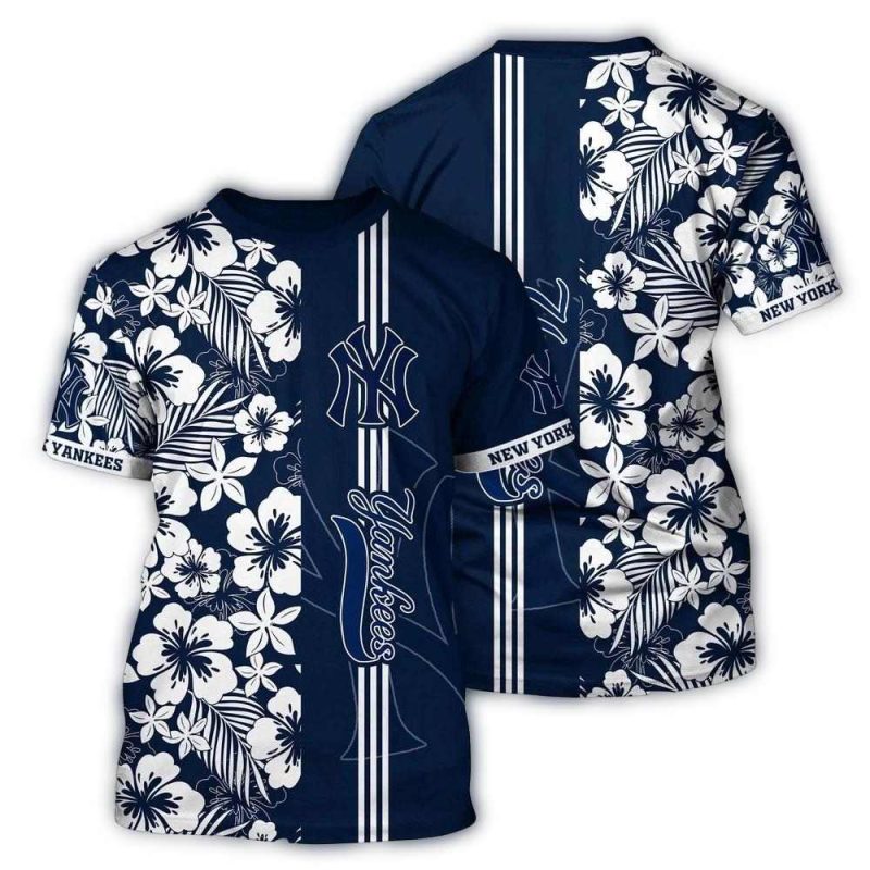 MLB New York Yankees 3D T Shirt Marvelous Impact For Sports Enthusiasts 1