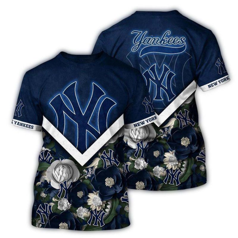 MLB New York Yankees 3D T Shirt Masterpiece For Sports Enthusiasts 1