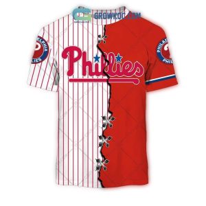Custom Philadelphia Phillies All Over Print T-Shirt for Fans