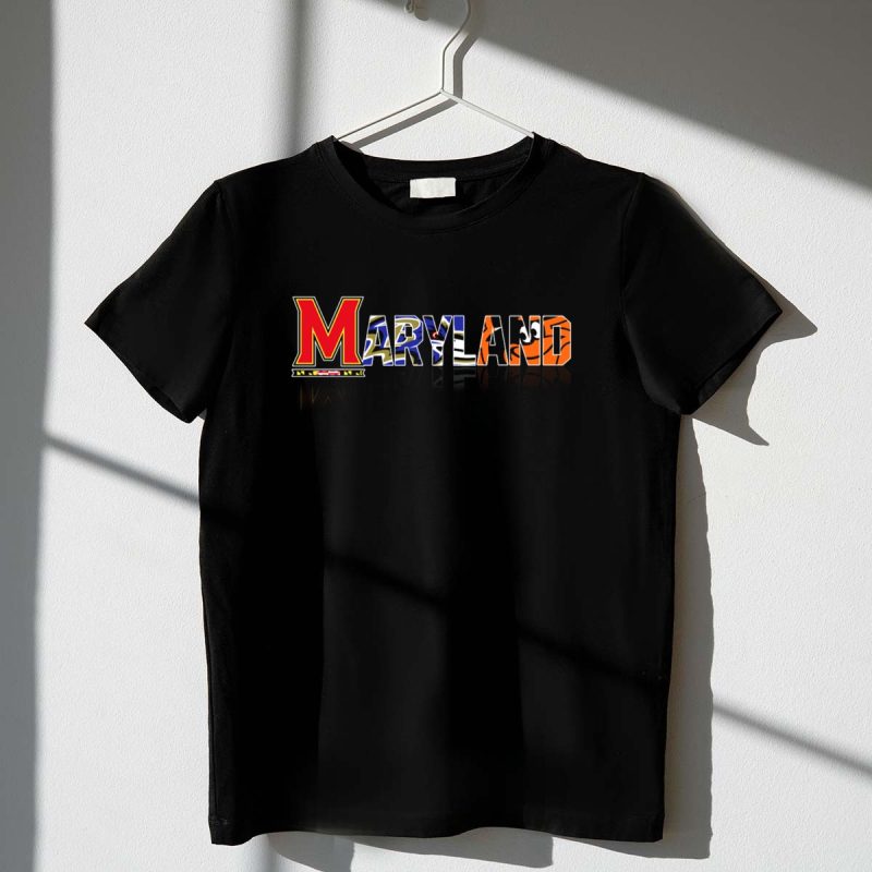 Maryland Terps Ravens Orioles Sports Teams T Shirt t shirt 1 1