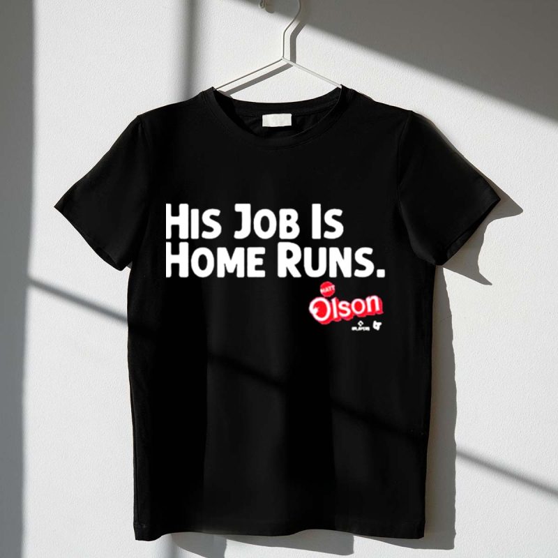 Matt Olson Atlanta Braves Home Runs T-Shirt - Perfect For Fans!