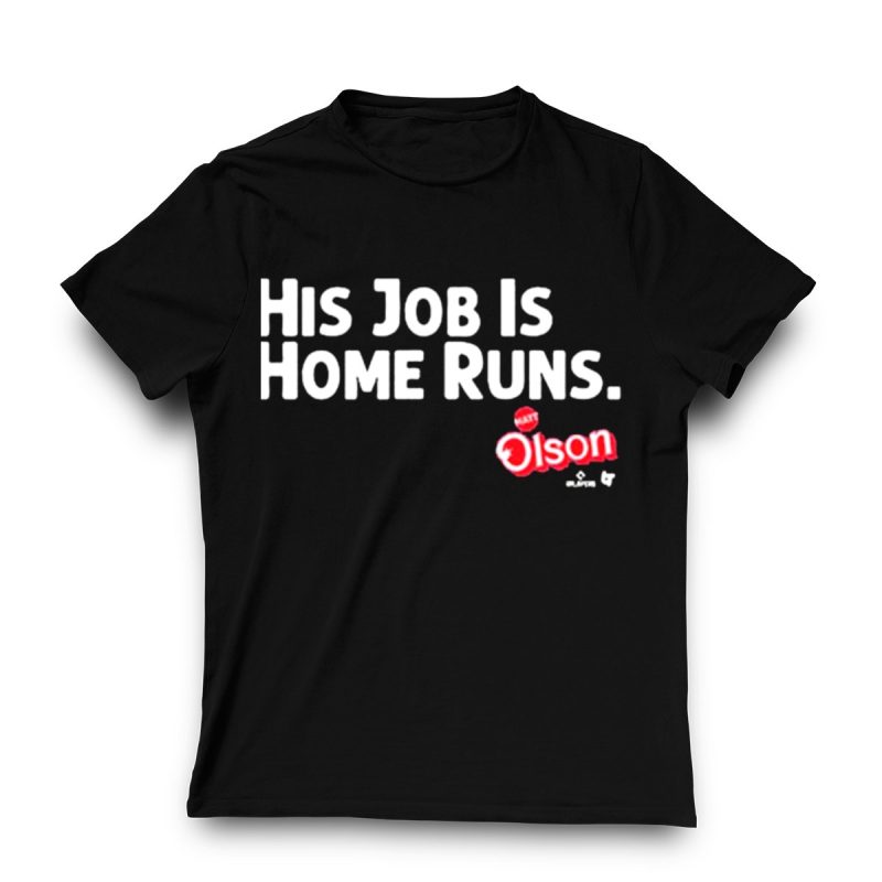 Matt Olson Atlanta Braves Home Runs T-Shirt - Perfect For Fans! - Image 3