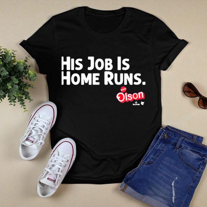 Matt Olson Atlanta Braves Home Runs T-Shirt - Perfect For Fans! - Image 5