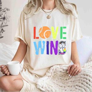 Seattle Mariners Pride T-Shirt – Maverick Love Wins Baseball Rainbow Tee