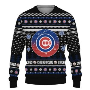 Merry Christmas Chicago Cubs Ugly Sweater