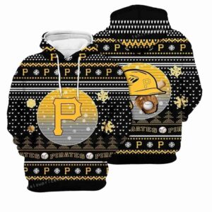 Merry Christmas Pittsburgh Pirates Graphic Unisex Hoodie for Fans