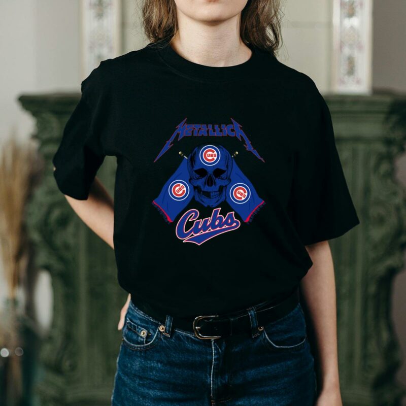 Meta llica chicago cubs skull flag shirt t shirt 2 2.jpg