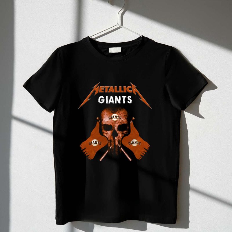 Metallica San Francisco Giants shirt t shirt 1 1