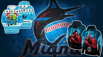 Miami Marlins AOP Hoodie