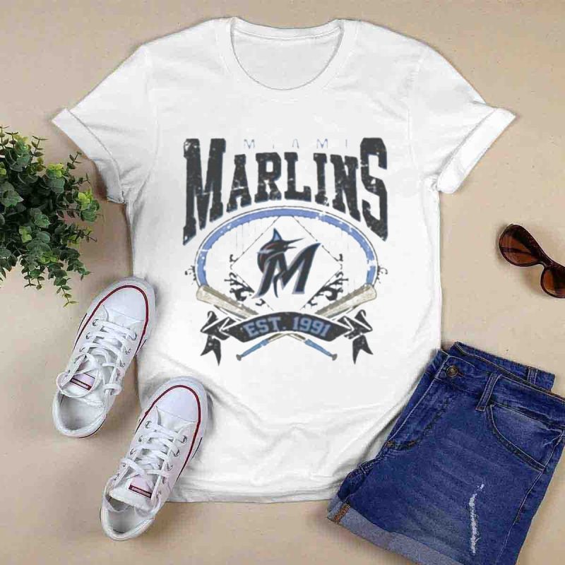 Miami Marlins Baseball Game Day Est 1993 T Shirt 0