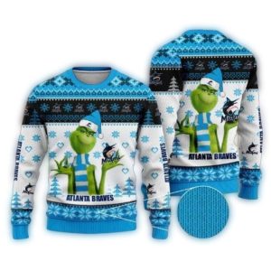 Miami Marlins Grinch Christmas Ugly Sweater - Festive Holiday Apparel