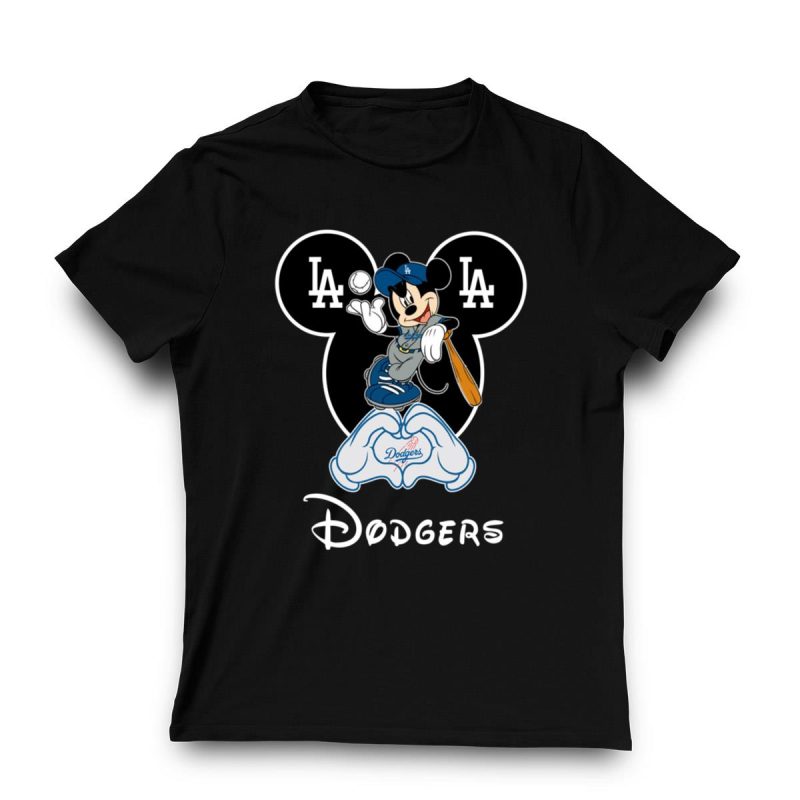 Mickey Mouse Los Angeles Dodgers T-Shirt - Stylish Fan Apparel - Image 3