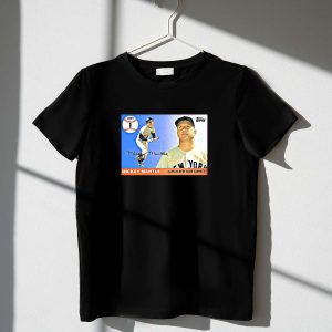 Mickey Mantle New York Yankees Homerun #1 T-Shirt For Fans