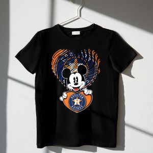 Mickey Mouse Heart Houston Astros T-Shirt – Cute Fan Apparel