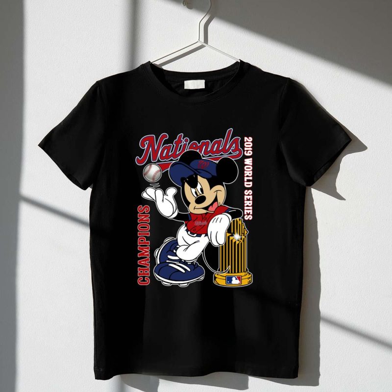 Mickey Washington Nationals 2019 World Series Champions shirt t shirt 1 1