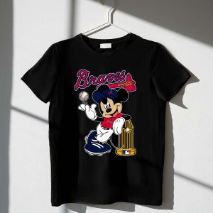 Atlanta Braves 2021 World Series Champions Mickey T-Shirt