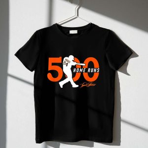 Miggy 500 Home Runs T-Shirt - Celebrate Miguel Cabrera'S Milestone Achievement