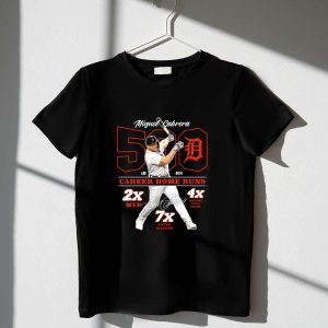 Miguel Cabrera 500 Home Runs T-Shirt | 2X Mvp & 4X Batting Champ Tee
