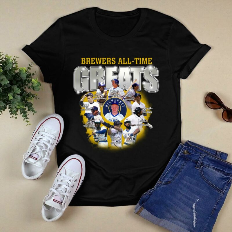 Milwaukee brewer all time greats signatures shirt t shirt 0.jpg