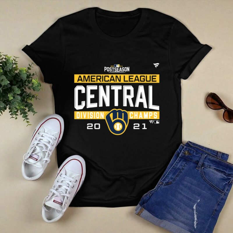 Milwaukee brewers 2021 al central division champs shirt t shirt 0.jpg