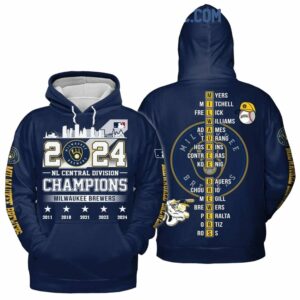 Milwaukee brewers 2024 nl central division champs baseball 3d hoodie 1.jpg