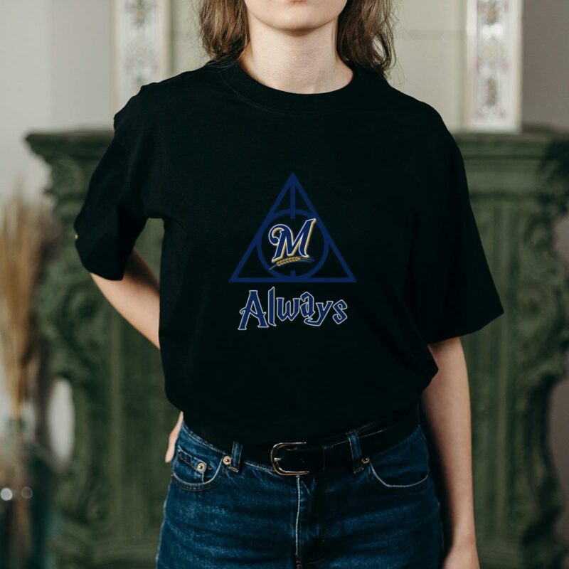 Milwaukee brewers always harry potter deathly hallows t shirt 2 2.jpg