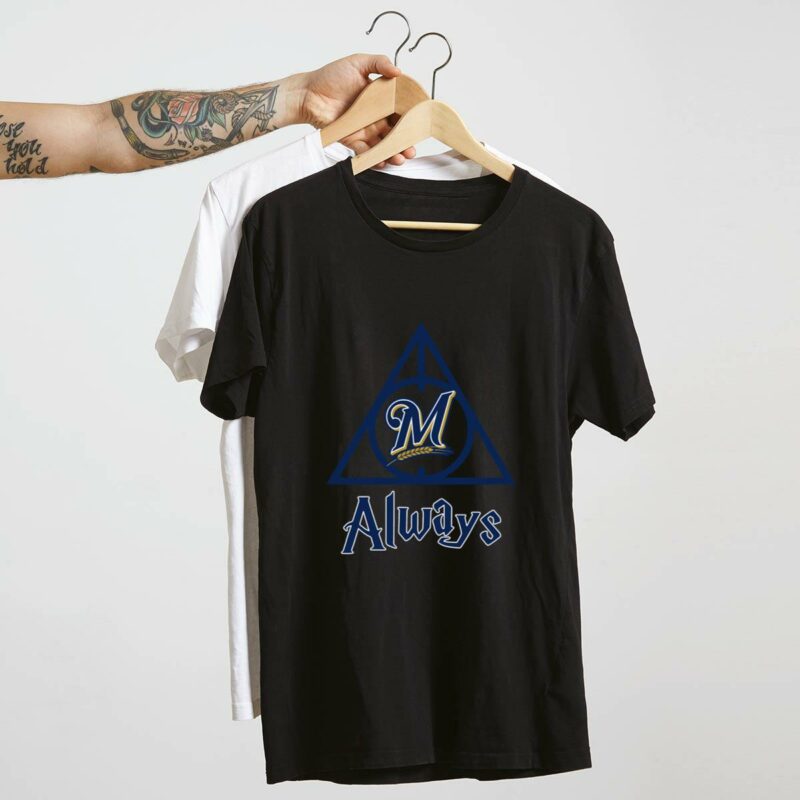 Milwaukee brewers always harry potter deathly hallows t shirt 4 4.jpg