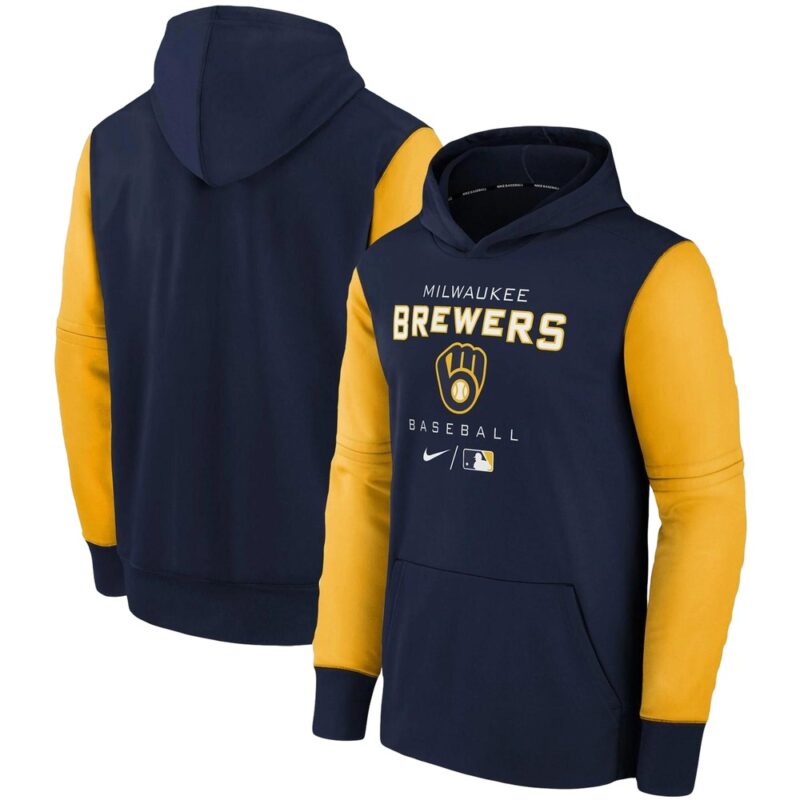 Milwaukee brewers baseball navy and gold 3d hoodie 1.jpg