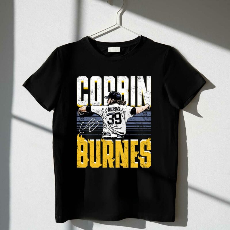 Milwaukee brewers corbin burnes flames baseball signature shirt t shirt 1 1.jpg