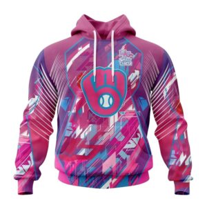 Milwaukee brewers fearless against breast cancer 3d hoodie 1.jpg