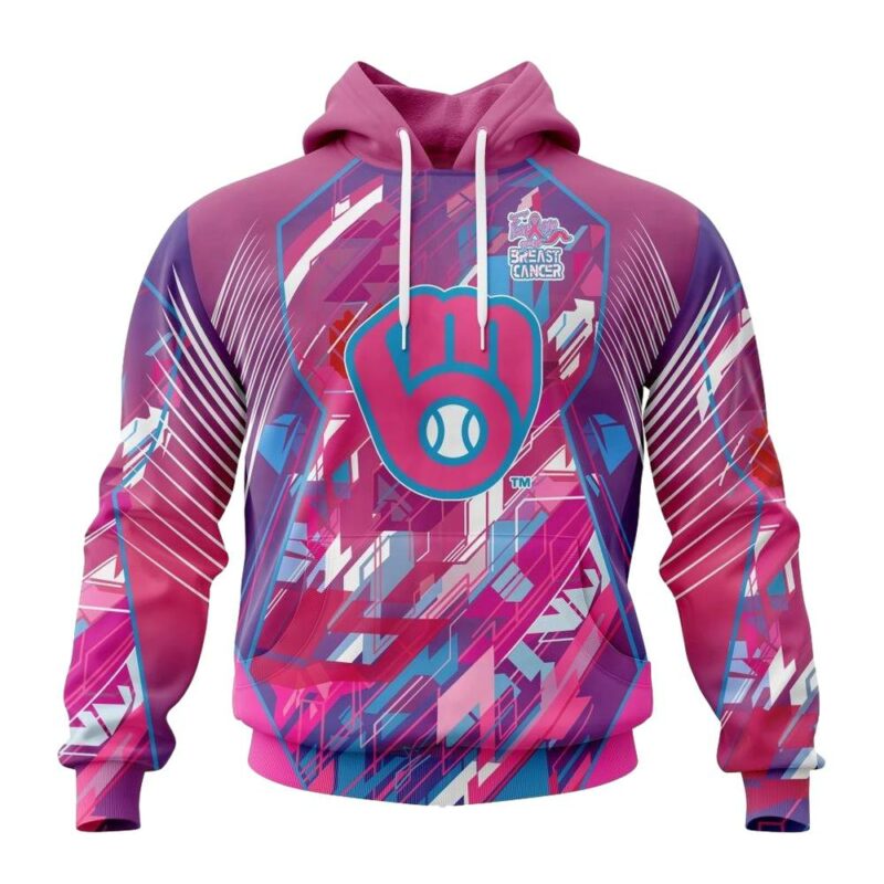 Milwaukee brewers fearless against breast cancer 3d hoodie 1.jpg