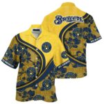 Milwaukee brewers floral flower pattern hawaiian shirt 1.jpg