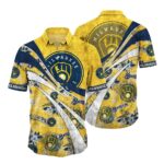 Milwaukee brewers floral flower vintage hawaiian shirt 1.jpg