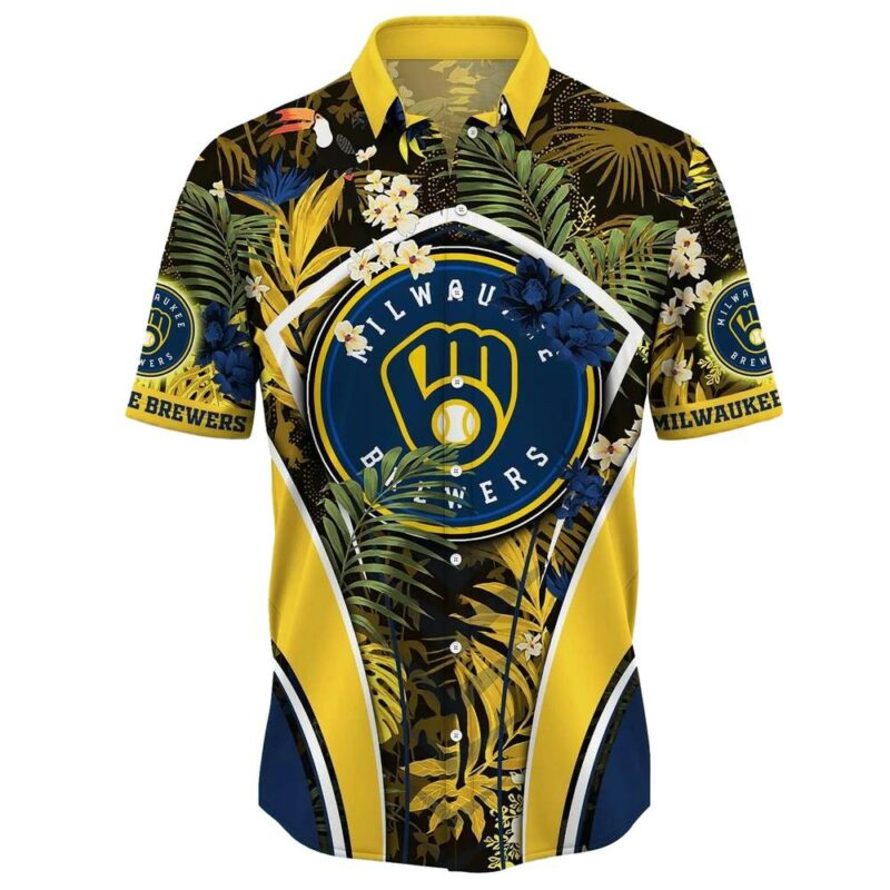 Milwaukee brewers floral summer vacation tropical hawaiian shirt 2.jpg