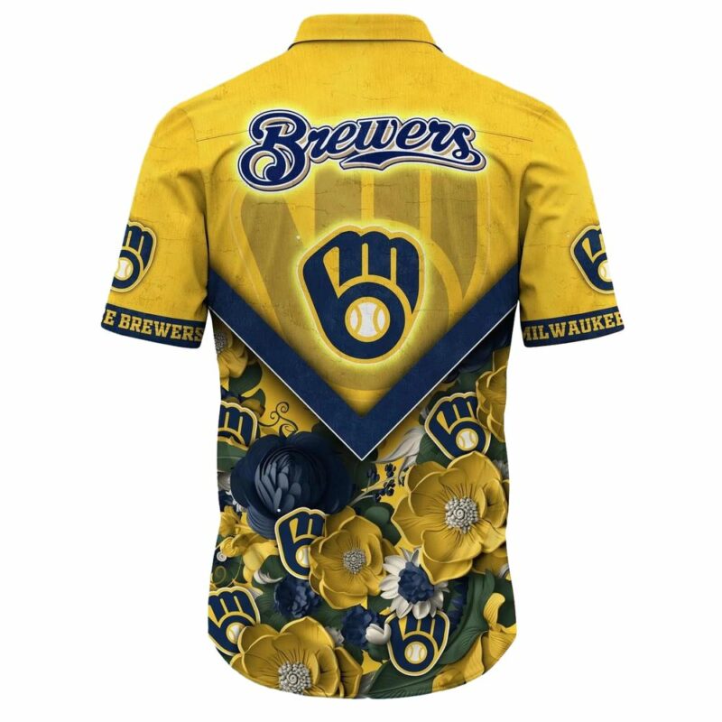 Milwaukee brewers flower pattern hawaiian shirt 2.jpg