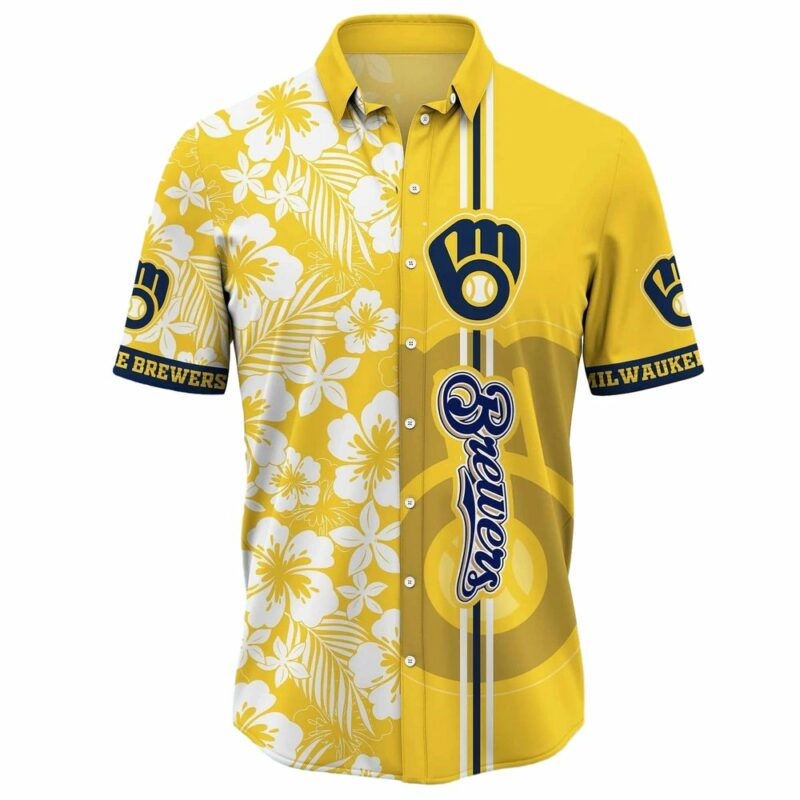 Milwaukee brewers flower pattern tropical hawaiian shirt 2.jpg