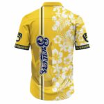 Milwaukee brewers flower pattern tropical hawaiian shirt 3.jpg
