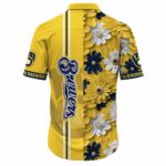 Milwaukee brewers flower pattern vacation summer tropical hawaiian shirt 3.jpg
