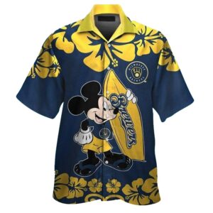 Milwaukee brewers mickey mouse surf tropical hawaiian shirt 1.jpg