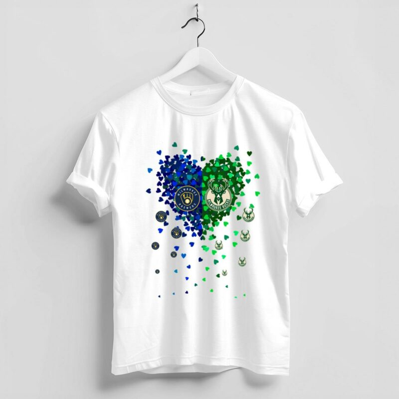 Milwaukee brewers milwaukee bucks tiny heart shirt t shirt 4 4.jpg