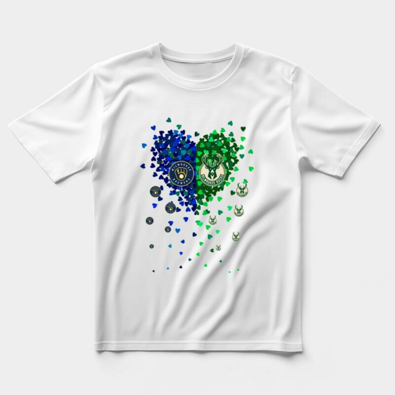 Milwaukee brewers milwaukee bucks tiny heart shirt t shirt 5 5.jpg