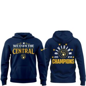 Milwaukee brewers national league central division champions 2024 3d hoodie 1.jpg
