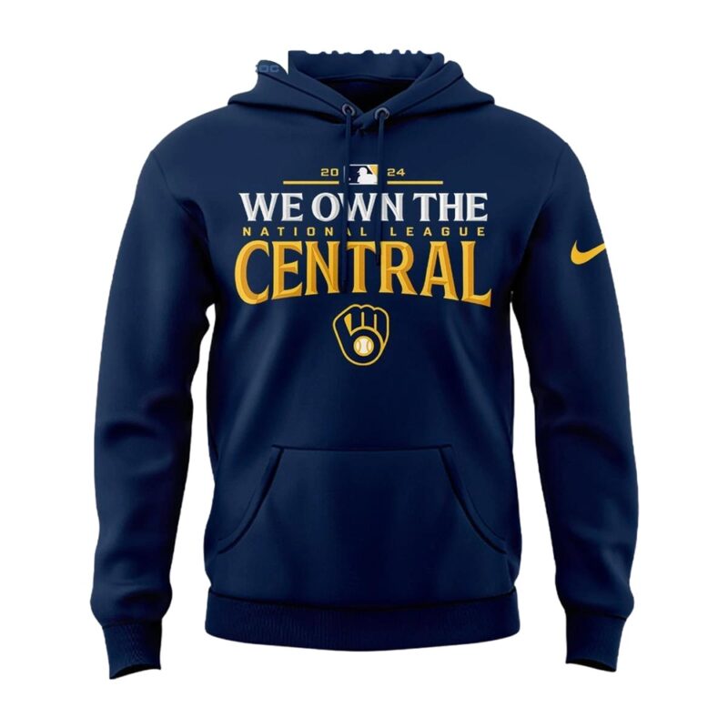 Milwaukee brewers national league central division champions 2024 3d hoodie 2.jpg