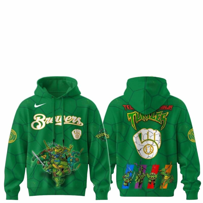 Milwaukee brewers ninja turtles 3d hoodie 1.jpg