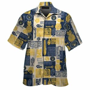 Milwaukee brewers pattern fish flower and pineapple hawaiian shirt 1.jpg