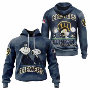 Milwaukee brewers peanuts friends 3d hoodie 1.jpg
